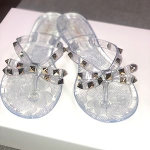 Studded sandals